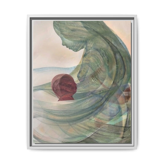 Woven Connection — Framed Canvas