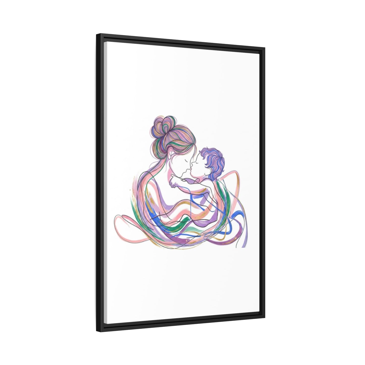 Sacred Connection — Framed Canvas