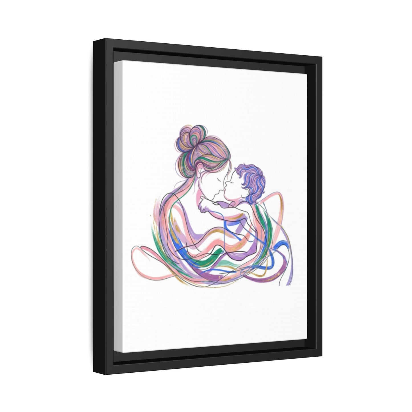 Sacred Connection — Framed Canvas
