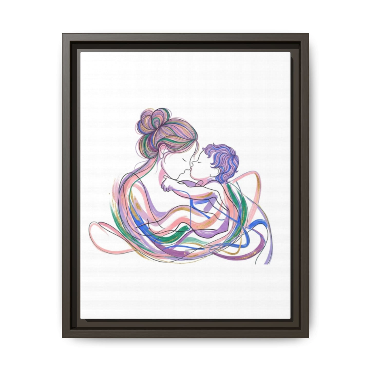 Sacred Connection — Framed Canvas