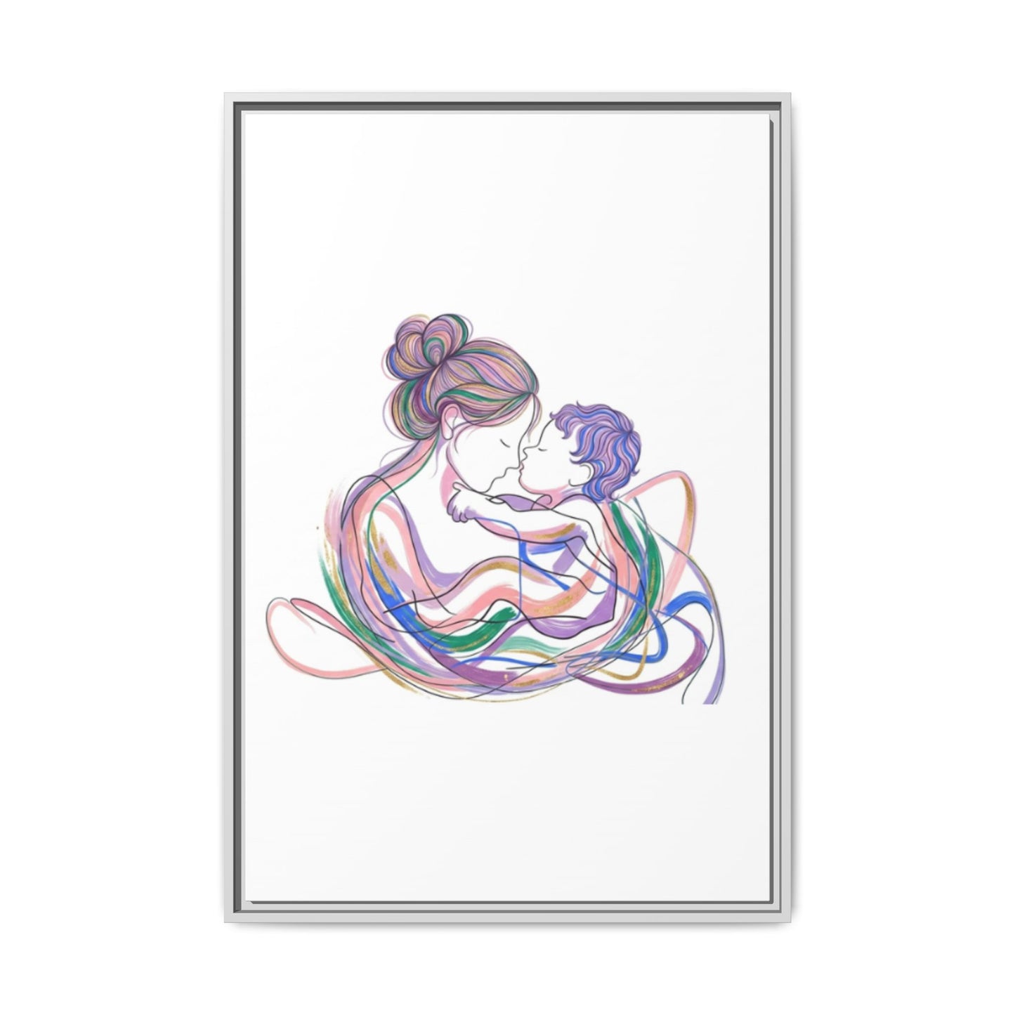 Sacred Connection — Framed Canvas