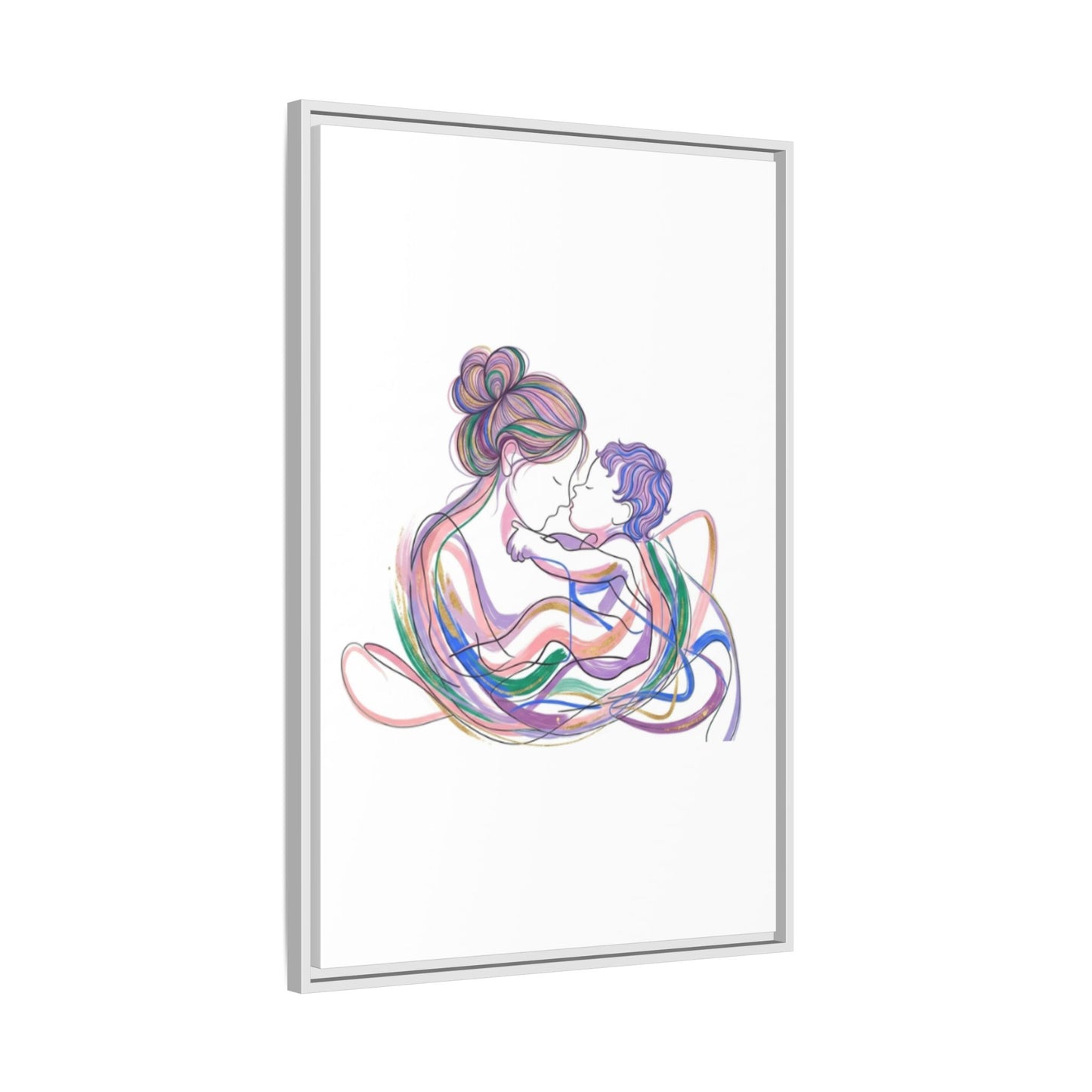 Sacred Connection — Framed Canvas