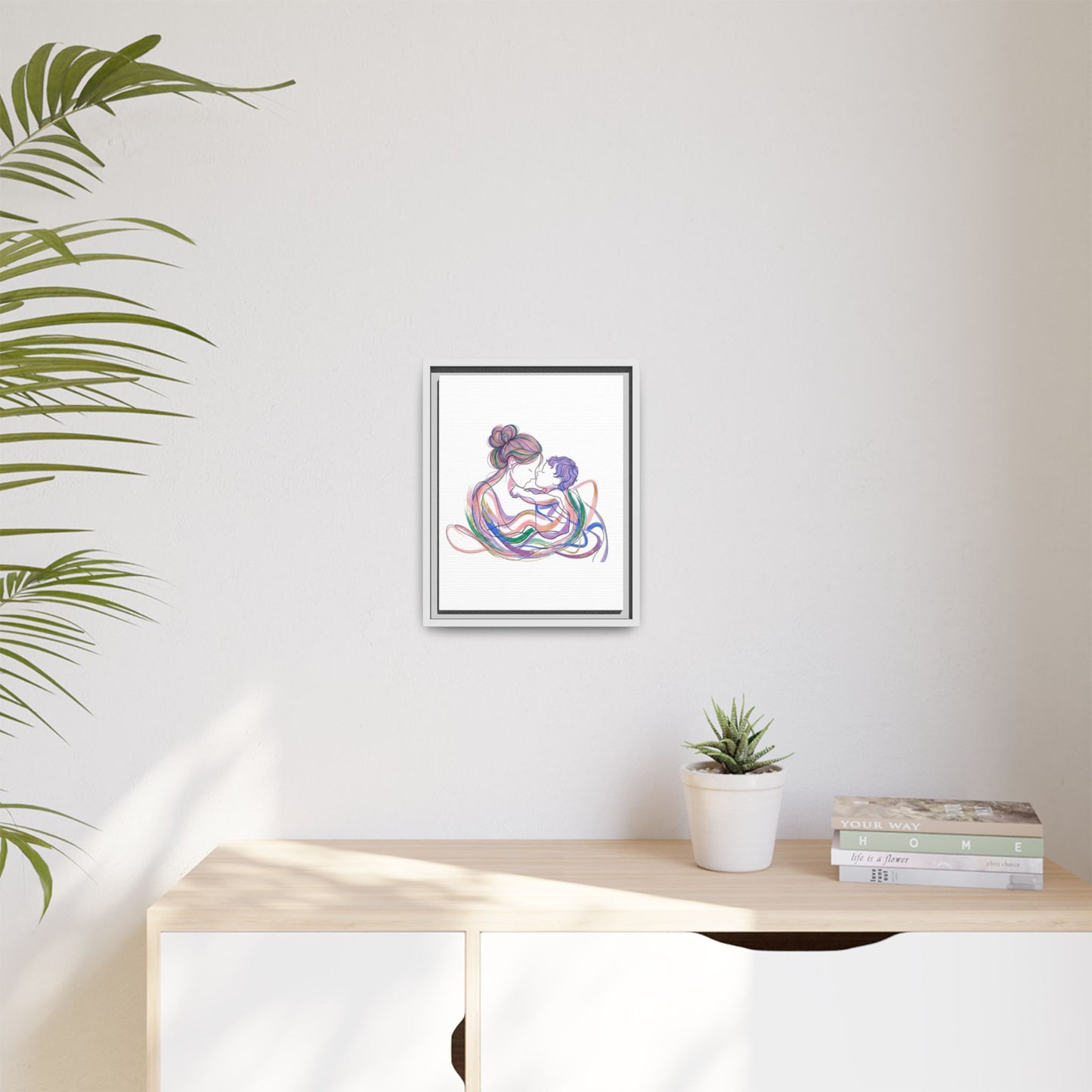 Sacred Connection — Framed Canvas