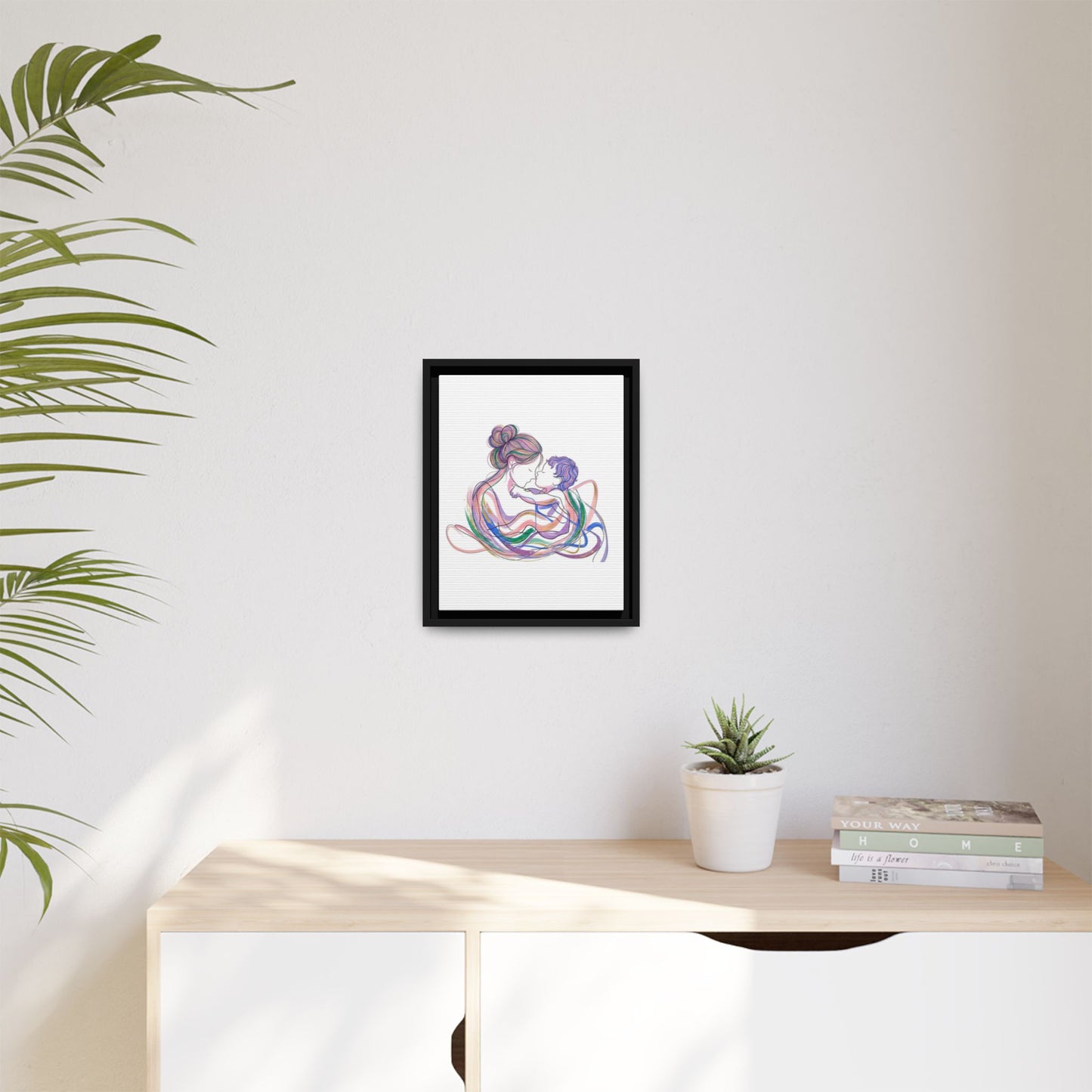 Sacred Connection — Framed Canvas