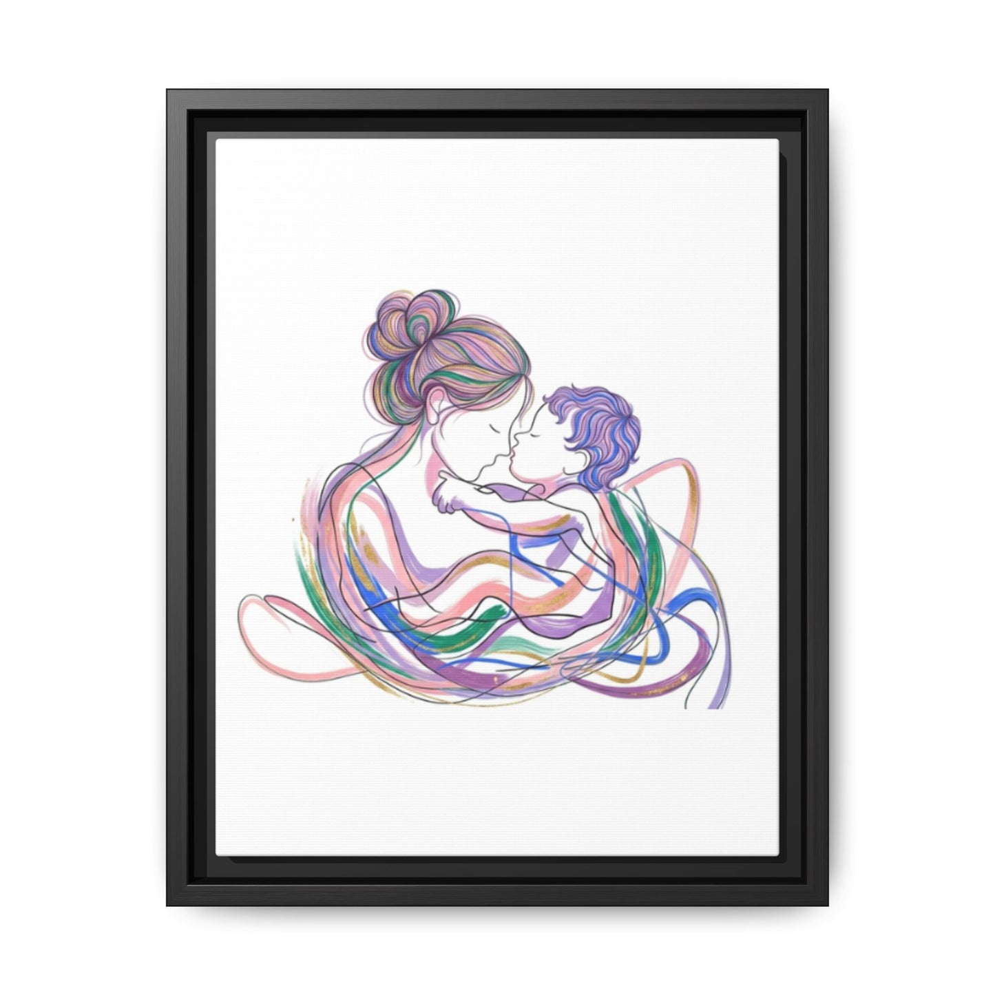 Sacred Connection — Framed Canvas
