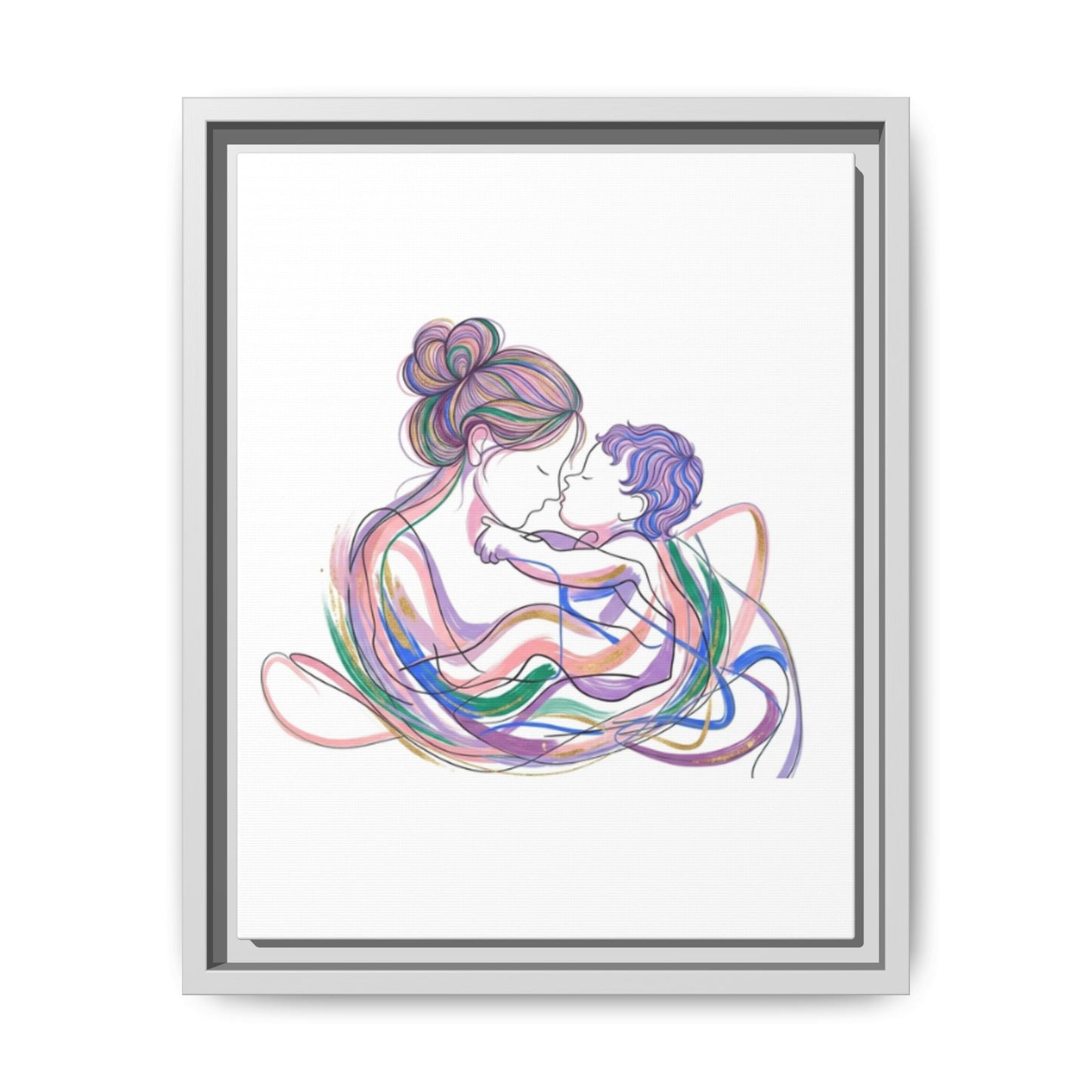 Sacred Connection — Framed Canvas