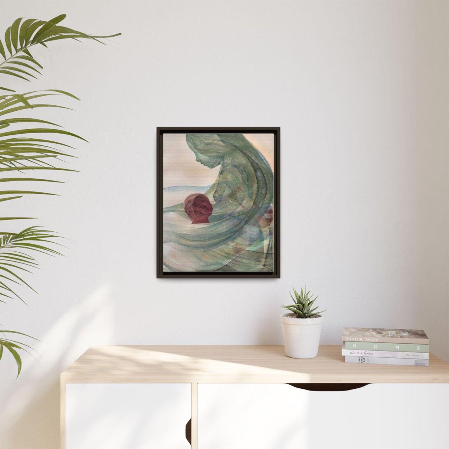 Woven Connection — Framed Canvas