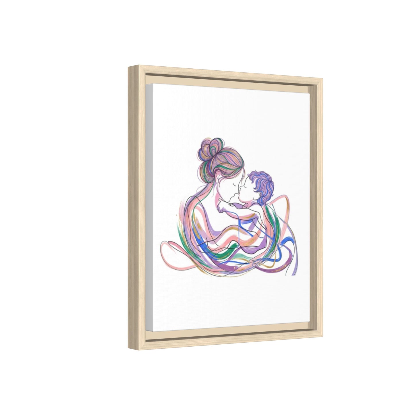 Sacred Connection — Framed Canvas