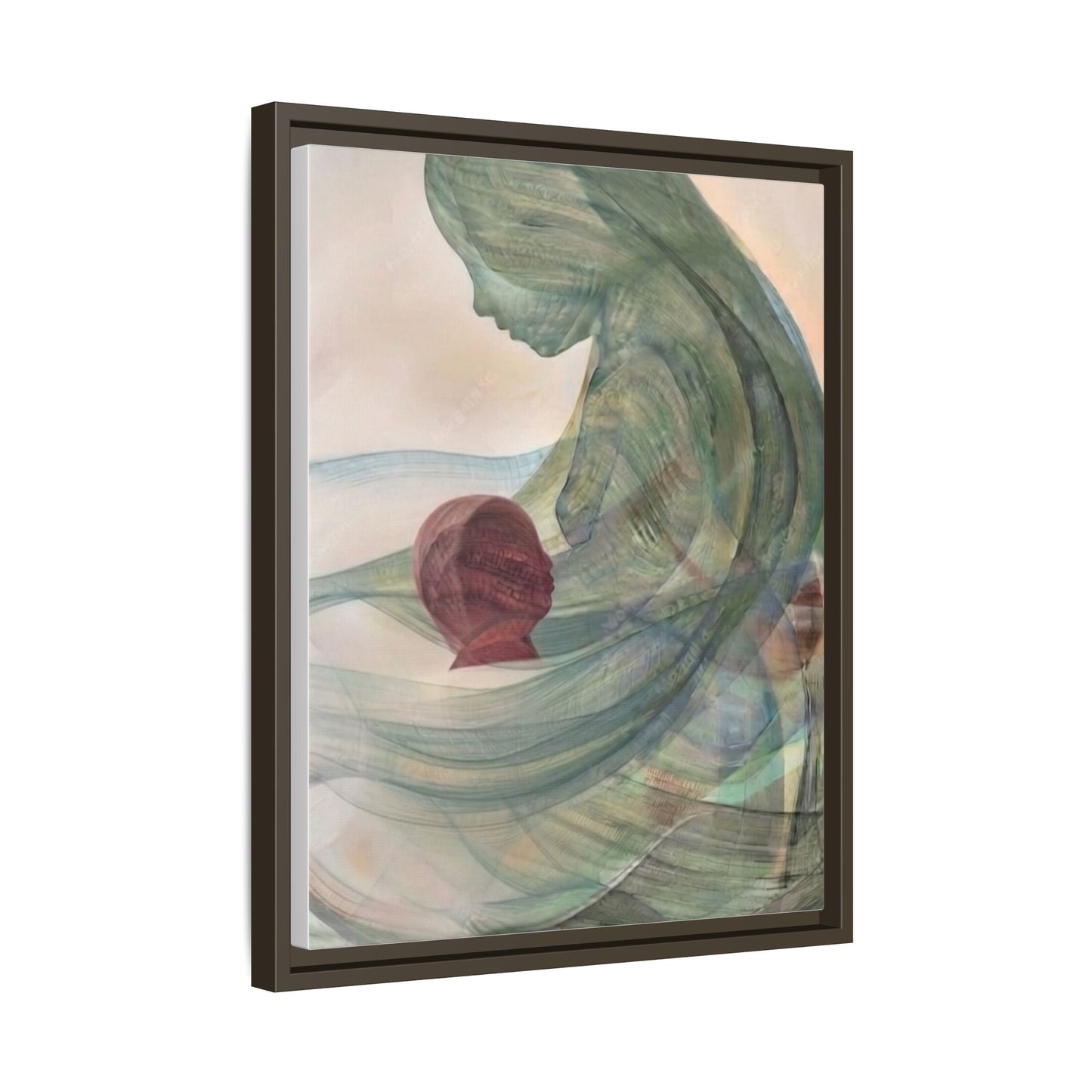 Woven Connection — Framed Canvas