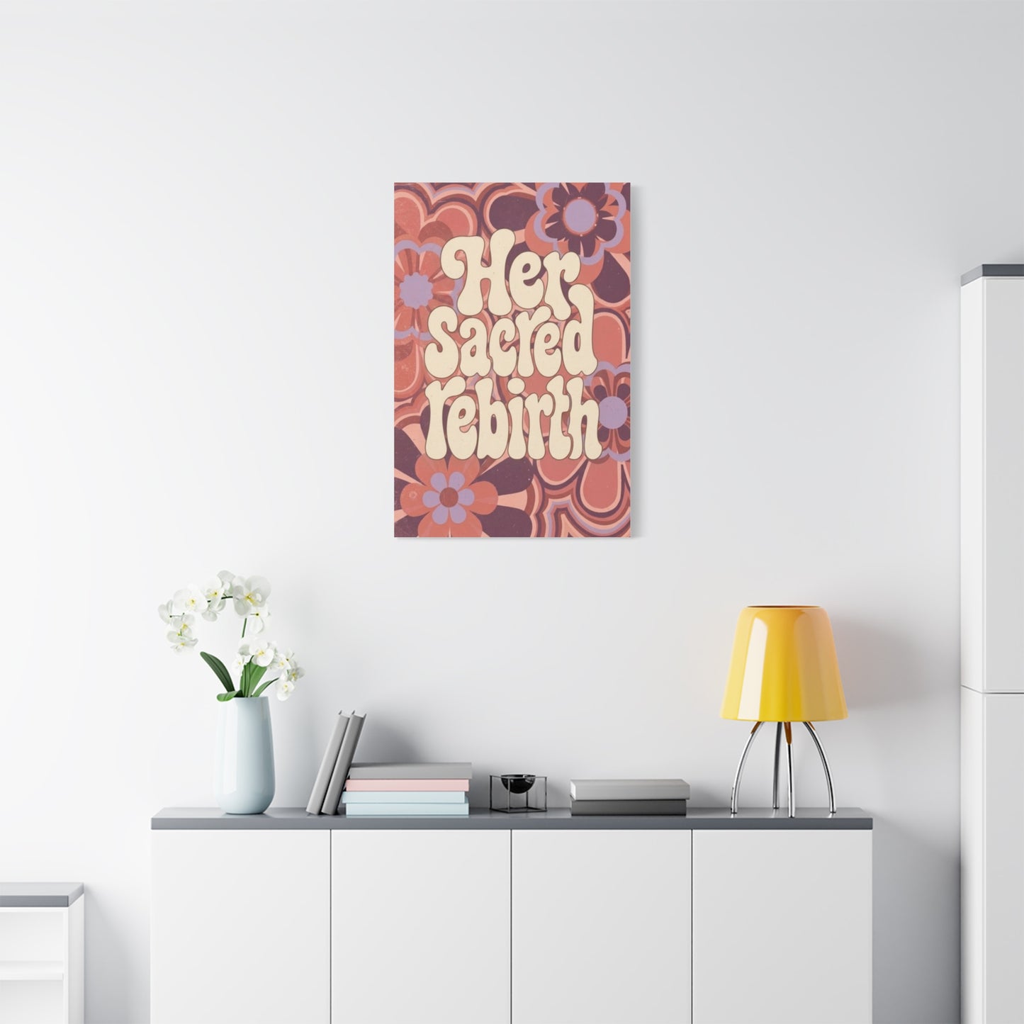 Her Sacred Rebirth — Canvas