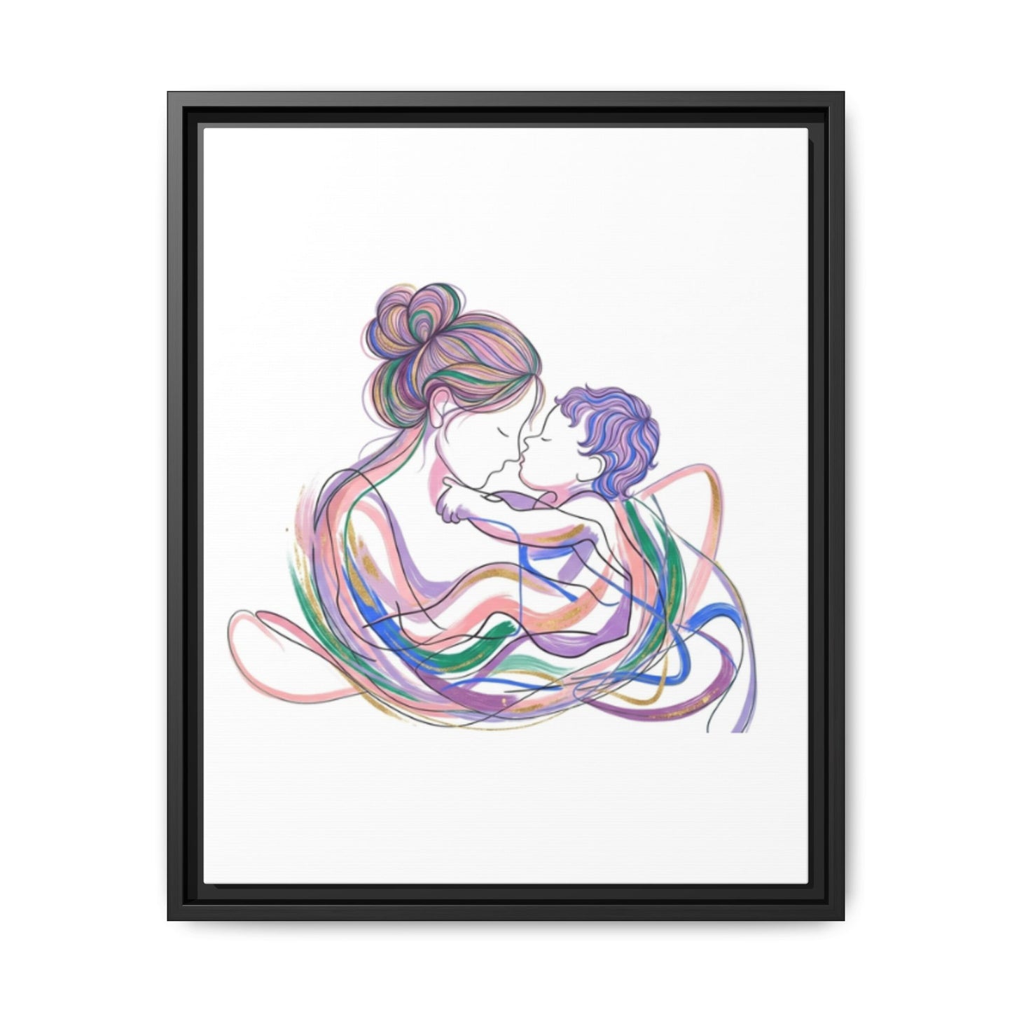 Sacred Connection — Framed Canvas
