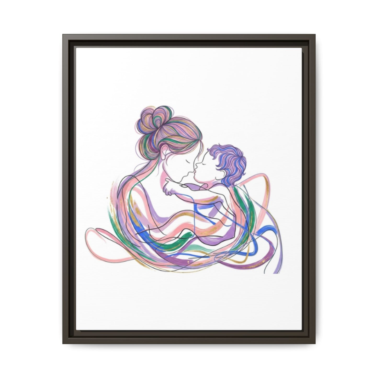 Sacred Connection — Framed Canvas