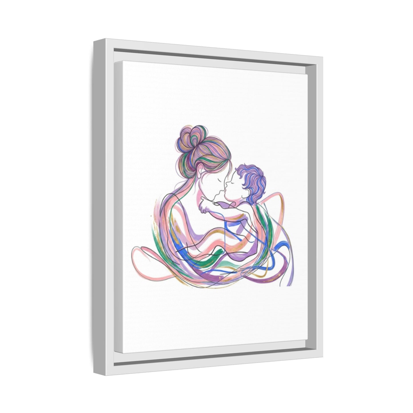Sacred Connection — Framed Canvas