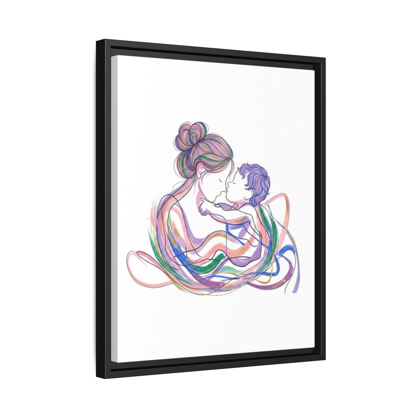 Sacred Connection — Framed Canvas