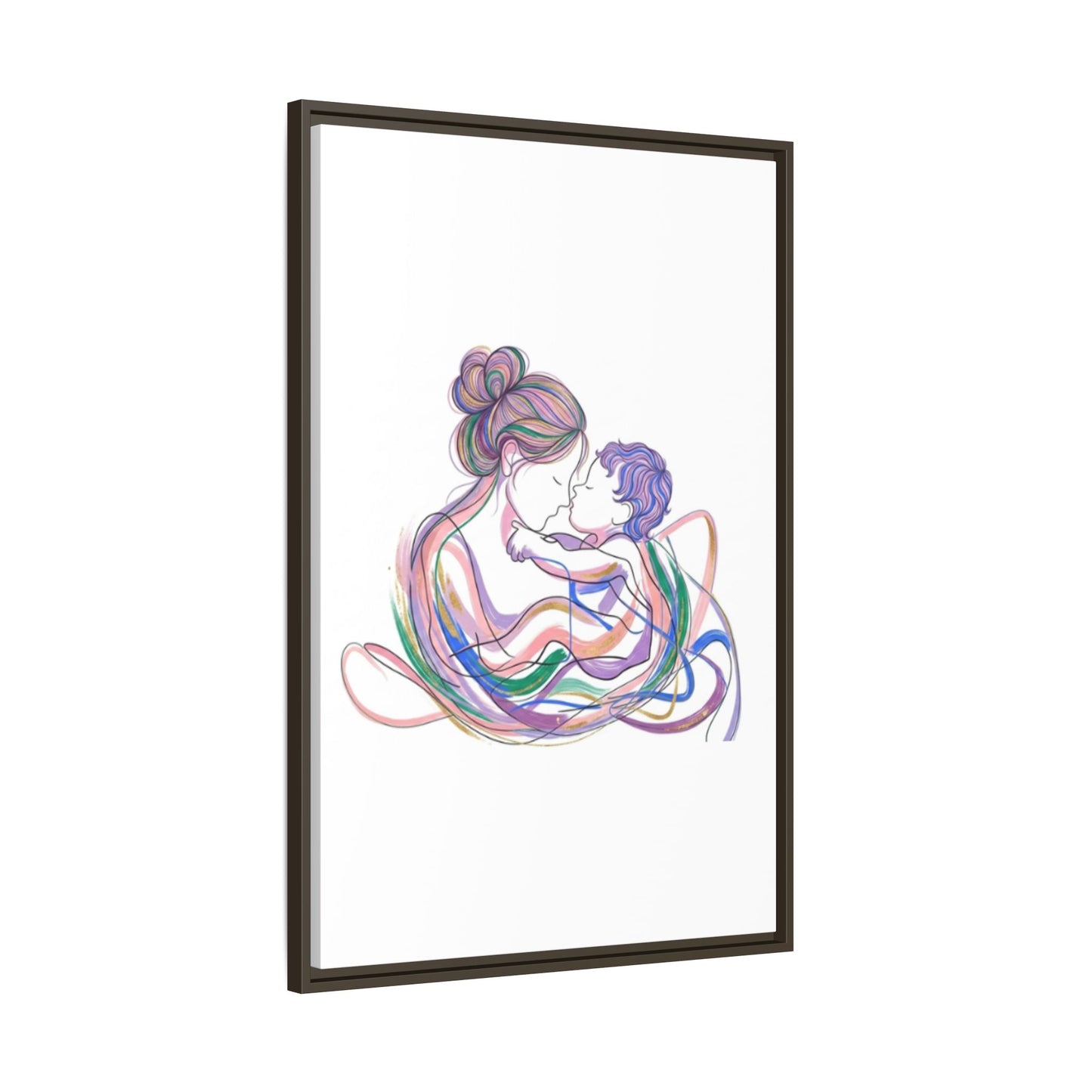 Sacred Connection — Framed Canvas