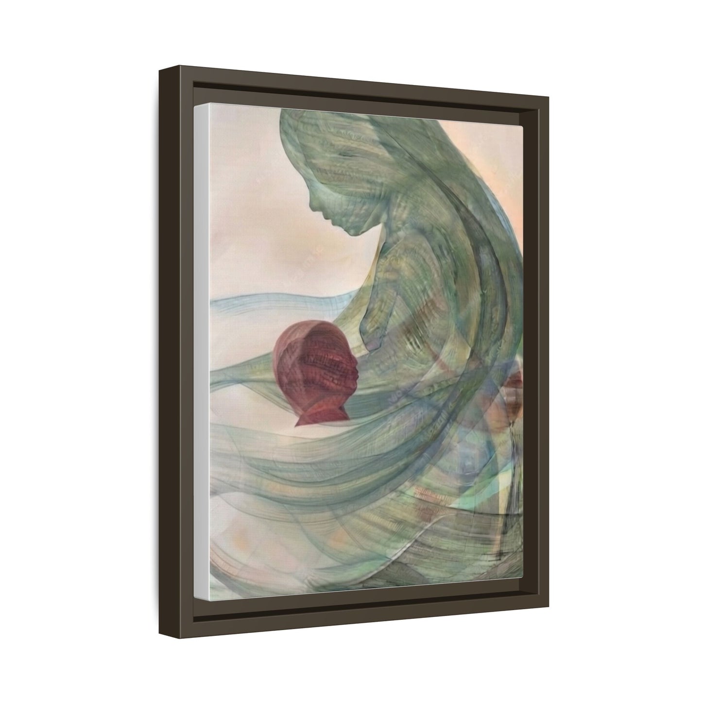 Woven Connection — Framed Canvas