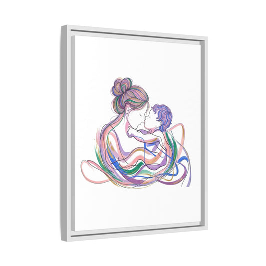 Sacred Connection — Framed Canvas