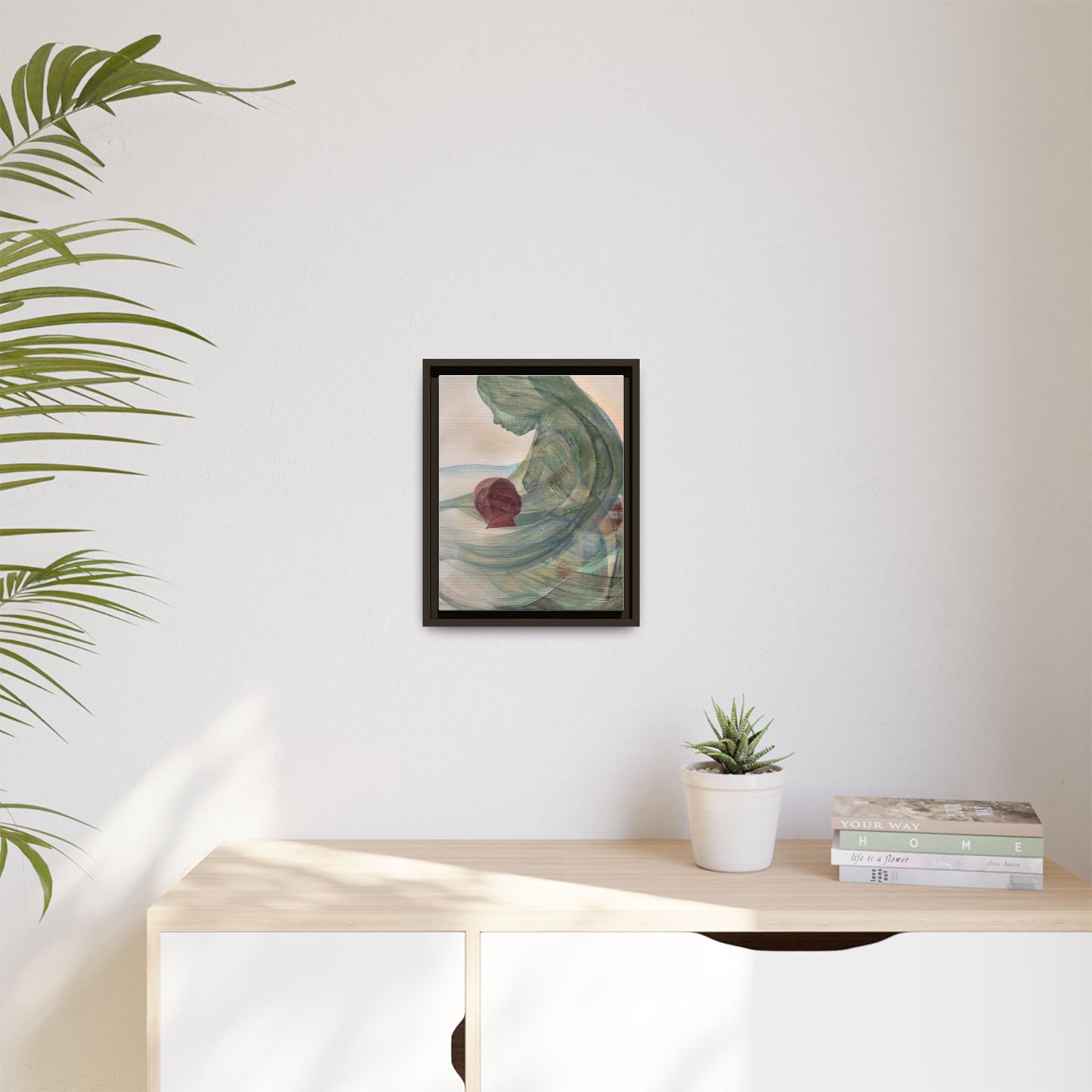 Woven Connection — Framed Canvas